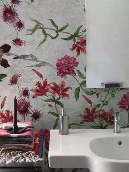 Colibreeze - Blumen - Tapeten mit Vogelmotiven - wall & decò