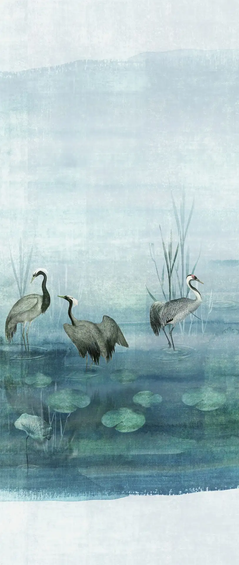 Waterside aqua, col. 3 - Multicolor - Masureel