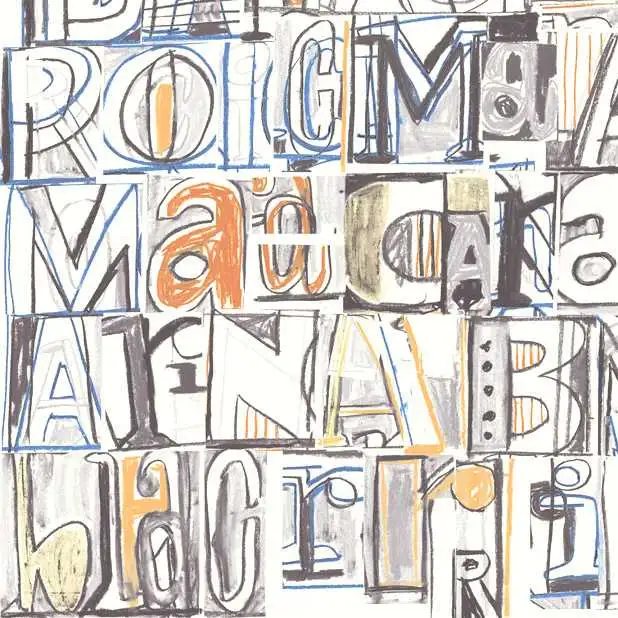 Lletras I Tipos, col.01 - Buchstaben - Tres Tintas