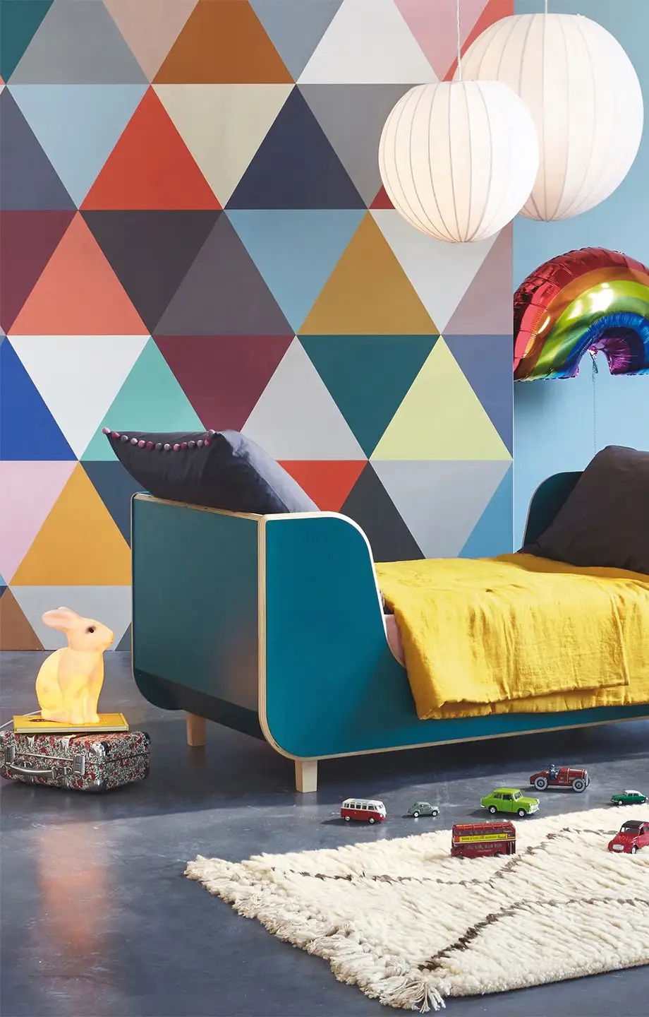 Mosaic, classic - Dreiecke - Multicolor - Bien Fait