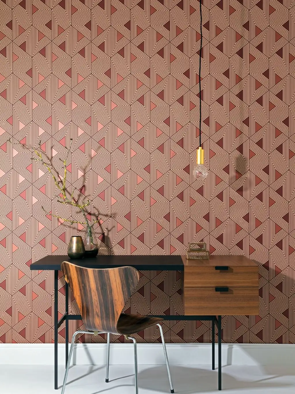 Ferro, col. 4 - Graphisch - Braun - Bronze - Masureel