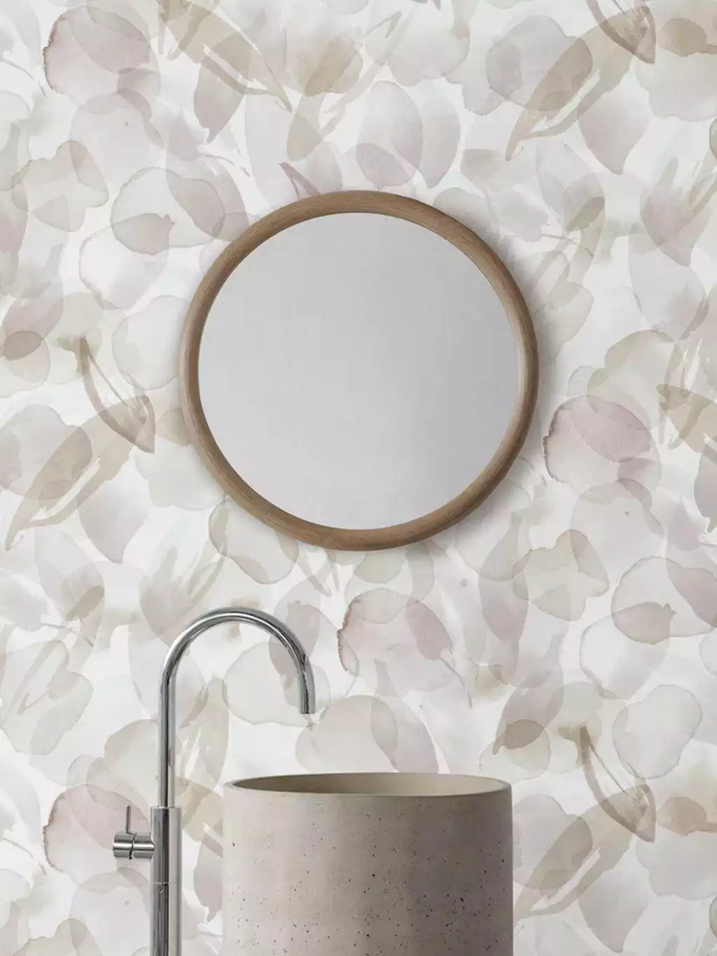 Botanic, buff - Blätter - Florale Muster - Beige - Emma Hayes