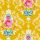 Shabby Chic, col.10 - Blumen - Ornamente Tapeten - Gelb - Multicolor - Essenza Home