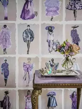 Couture Carousel, lavender