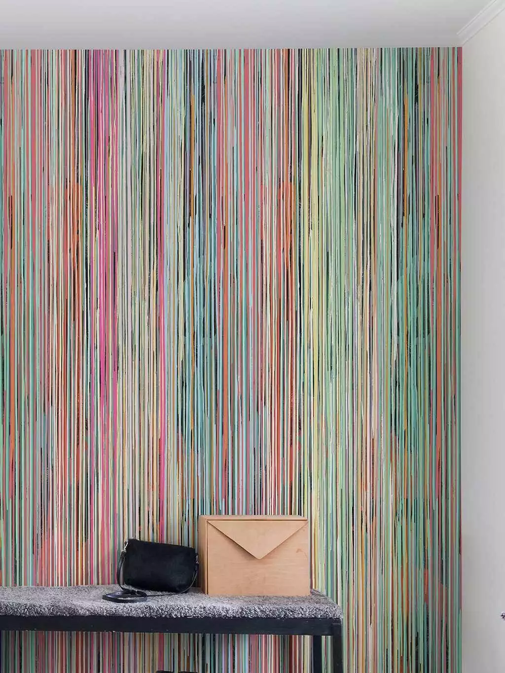 Colour Stream - Streifen - Multicolor - Rebel Walls