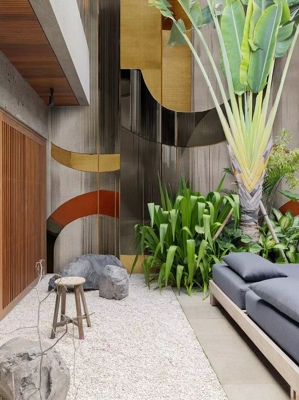 Late Time, OUT System - FotoTapeten - Grafische Muster - Moderne Muster - Multicolor - wall & decò