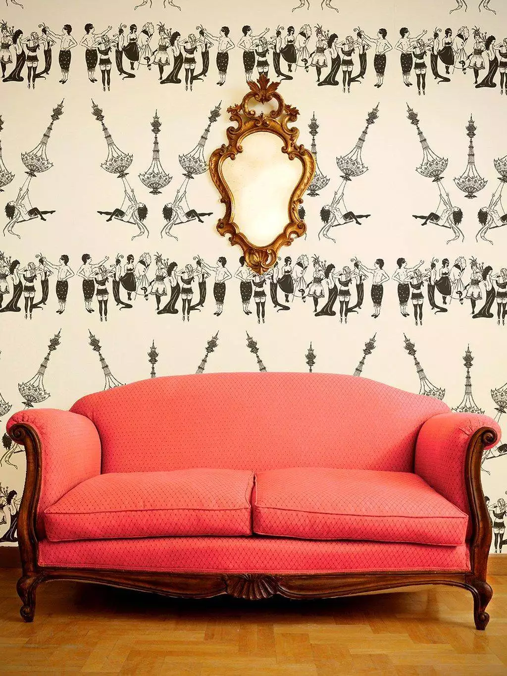 Erotica - Figuren - Creme - Schwarz - Louise Body