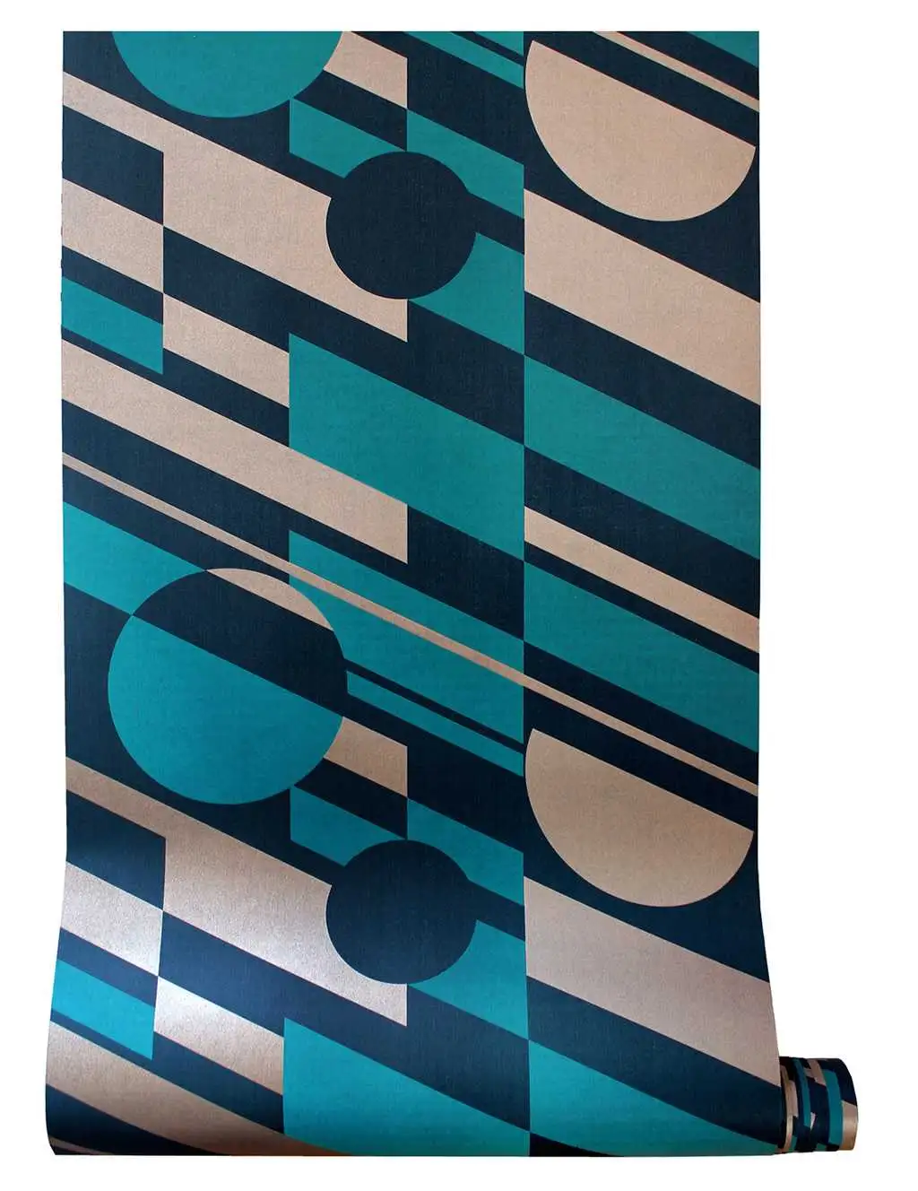 P.L.U.T.O, Lido & Copper - Kreise - Quadrate/Rechtecke - Blau - Bronze - Petrol - Mini Moderns