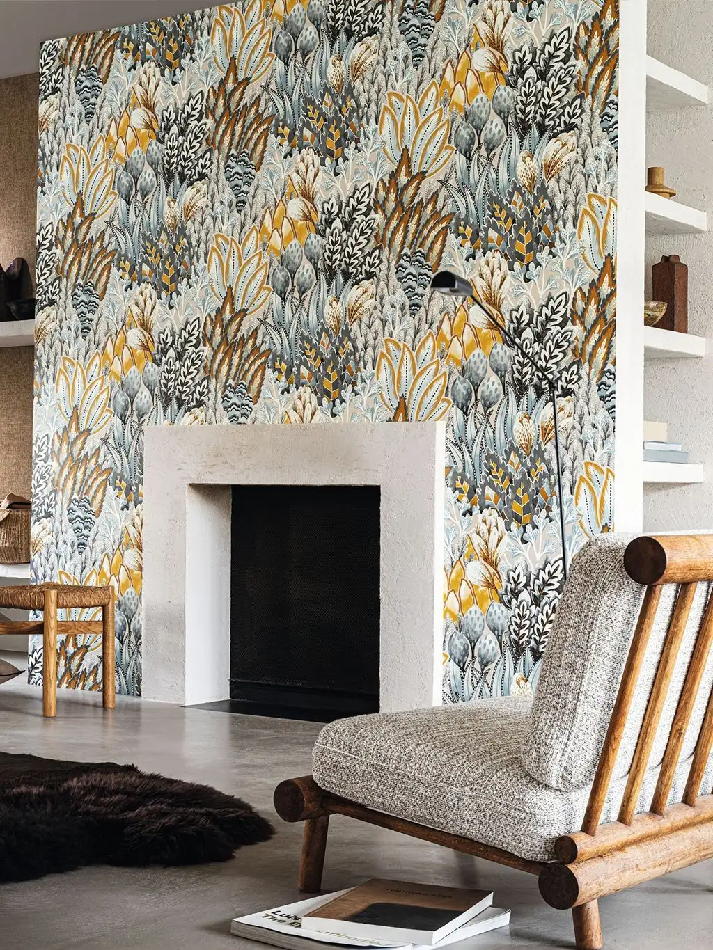 A Vicennia, col. 18 - Blumen - Blätter - Multicolor - Casamance