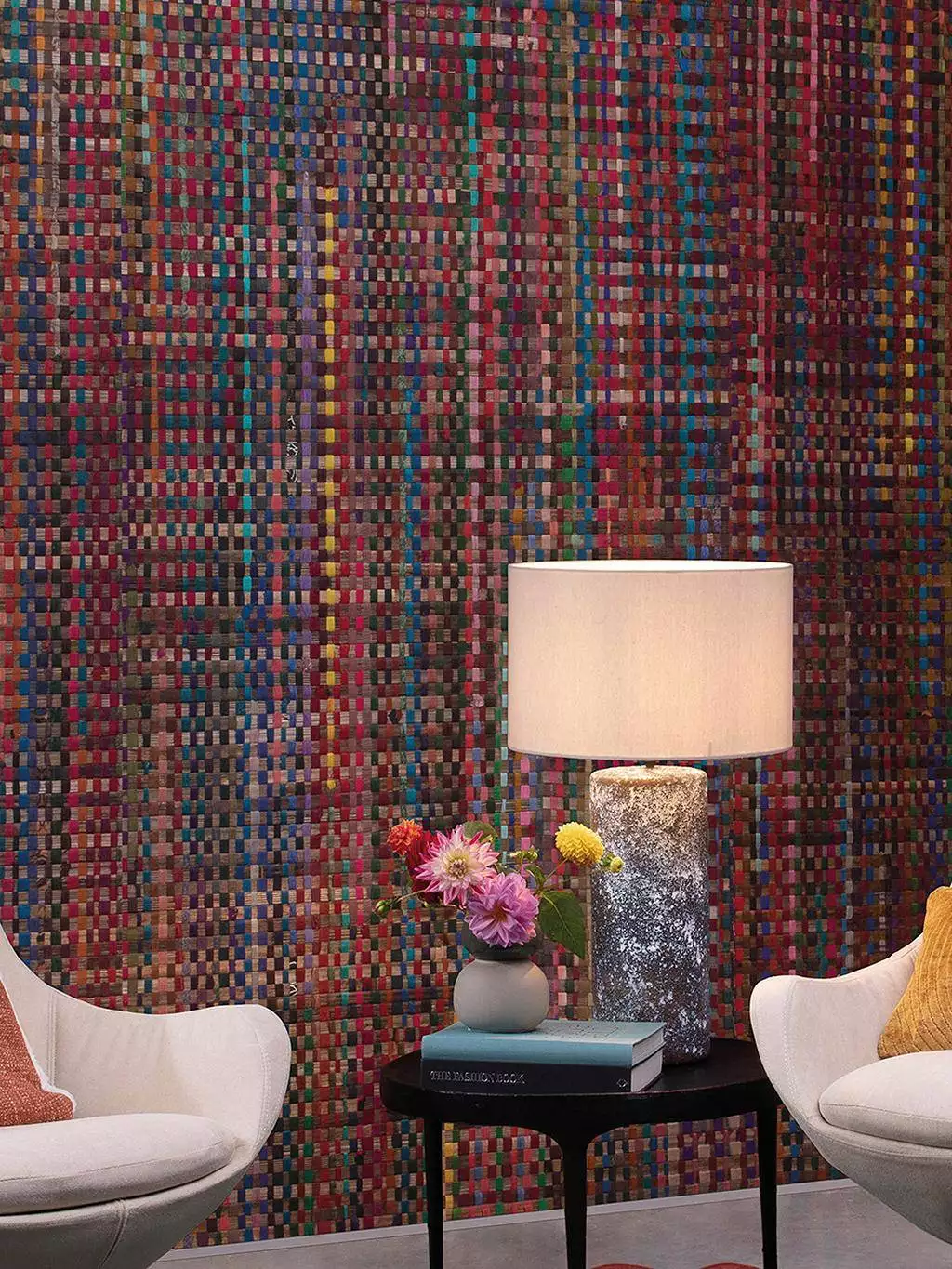 Extravaganza, col. 61 - Moderne Muster - Naturfaser - Textil & NaturTapeten - Multicolor - OMEXCO