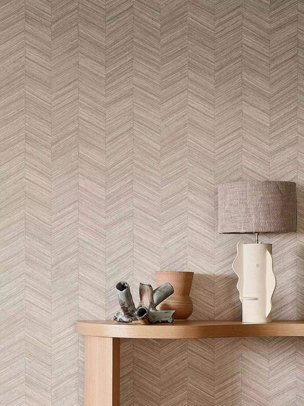 Ocotea, col. 2548 - Struktur - Creme - Hellbraun - Casamance