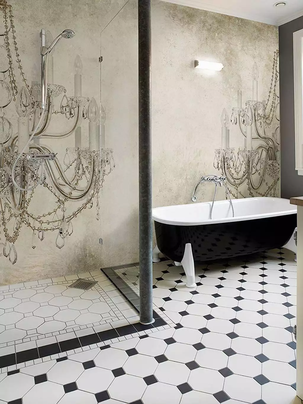 Viktoria - Kronleuchter - Grau - wall & decò