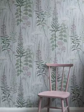 Wild Edge wallpaper in Full Bloom