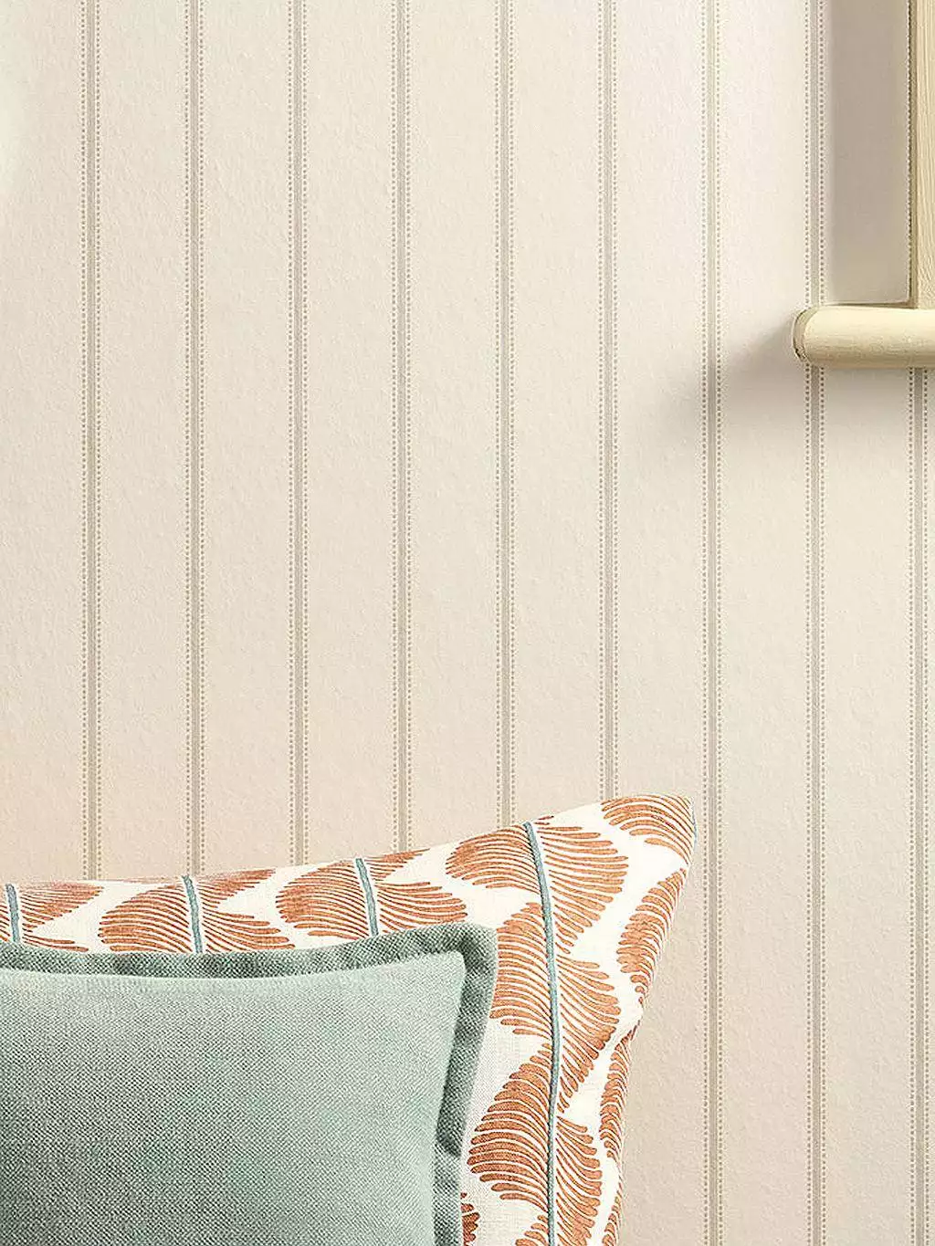 Alma, col. 01 - Streifen - Beige - Creme - Grau - ROMO