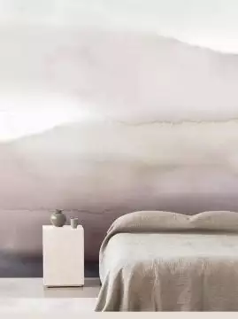Wash Wallpaper, col. Plum