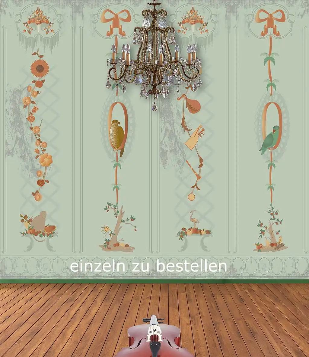 Sanssouci Inspired, col.04 - Tier Tapeten - Carlos