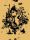 Decouper Toile 3, black on gold
