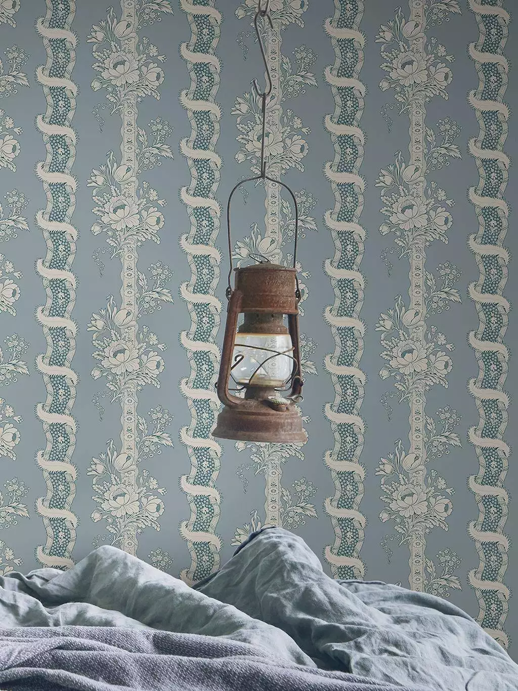 Alexandra misty blue - Blockstreifen - Streifen - Creme - Hellblau - Sandberg