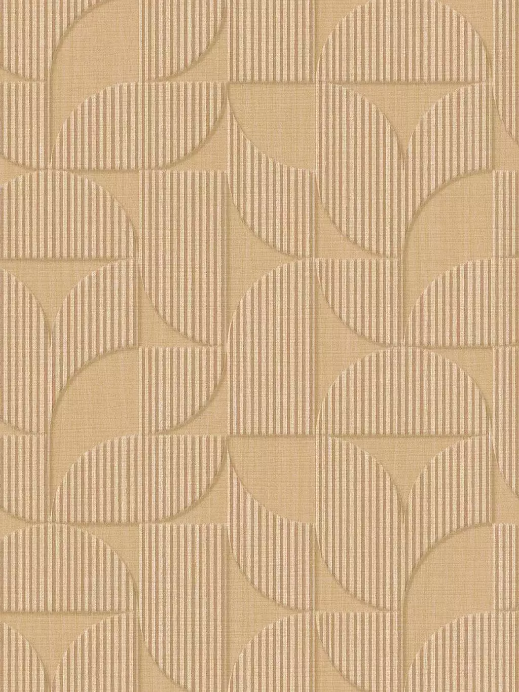 Revive deco, col. 600 - Grafische Muster - Moderne Muster - Hellbraun - Eijffinger