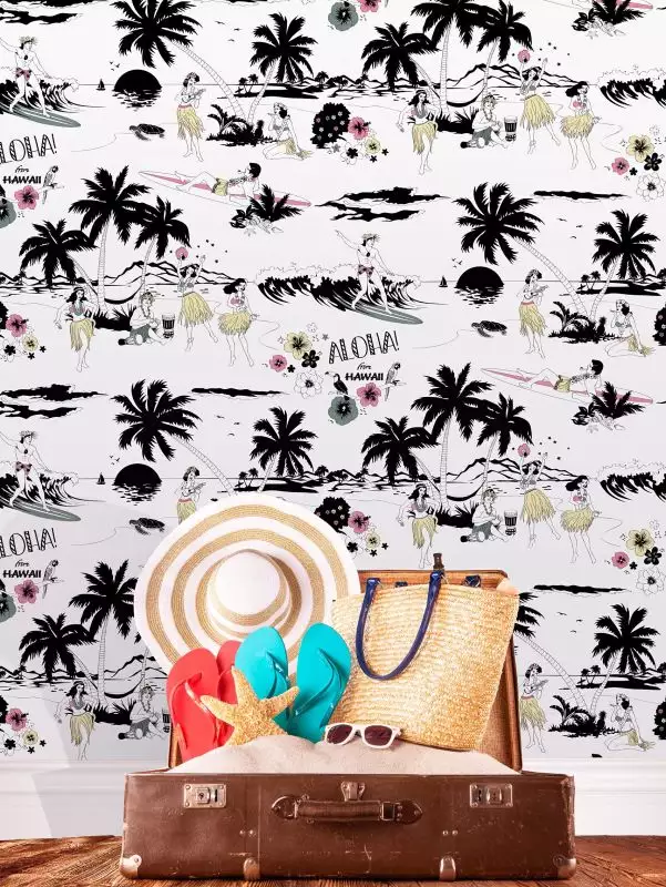 Aloha! Wallpaper, Colour