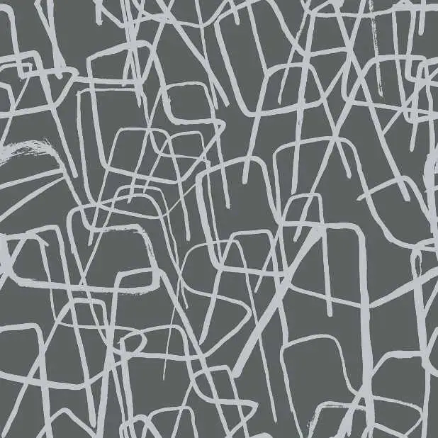 1080 Cadires, col.06 - Stuhl - Anthrazit - Silber - Tres Tintas