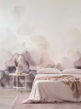 Bloom Wallpaper, col. Plum