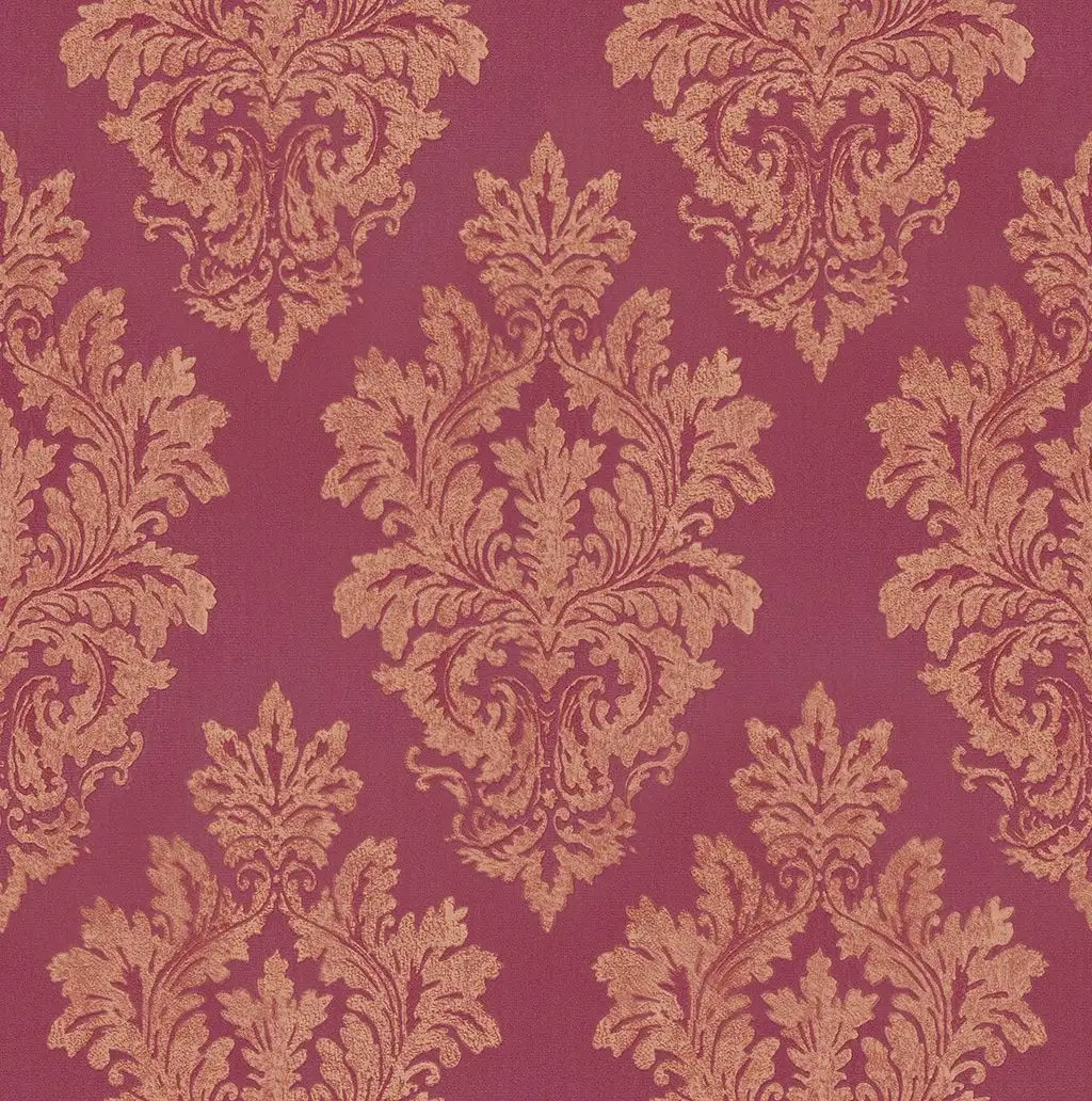 Valerius, col. 5 - Ornamente Tapeten - Rot - Schmitz