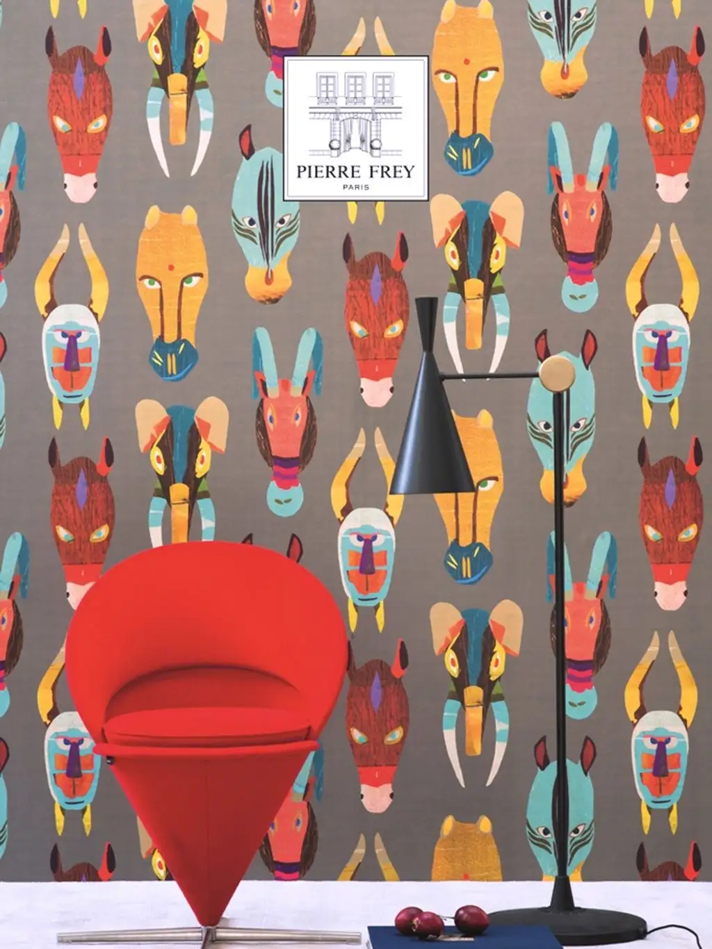 Marabout Multicolore - Tier Tapeten - Multicolor - PIERRE FREY GmbH