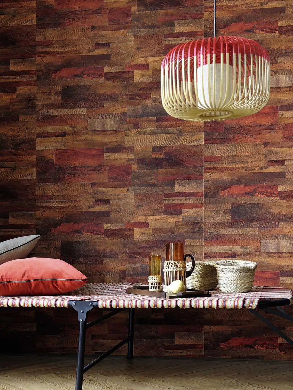 Pana, col.31 - Fliesen - Kachel &amp - Steinoptik - Anthrazit - Ocker - Orange - Rot - Èlitis