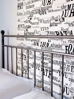 In the White Room with Text