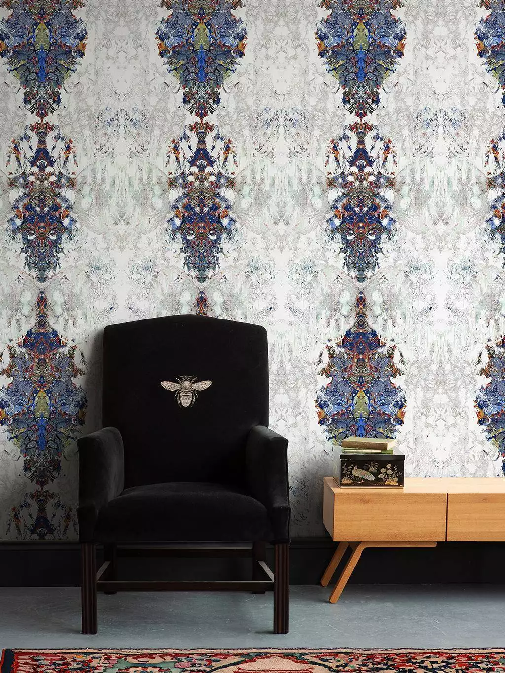 Rip Swathe Wallpaper - Klassische Muster - Multicolor - Timorous Beasties