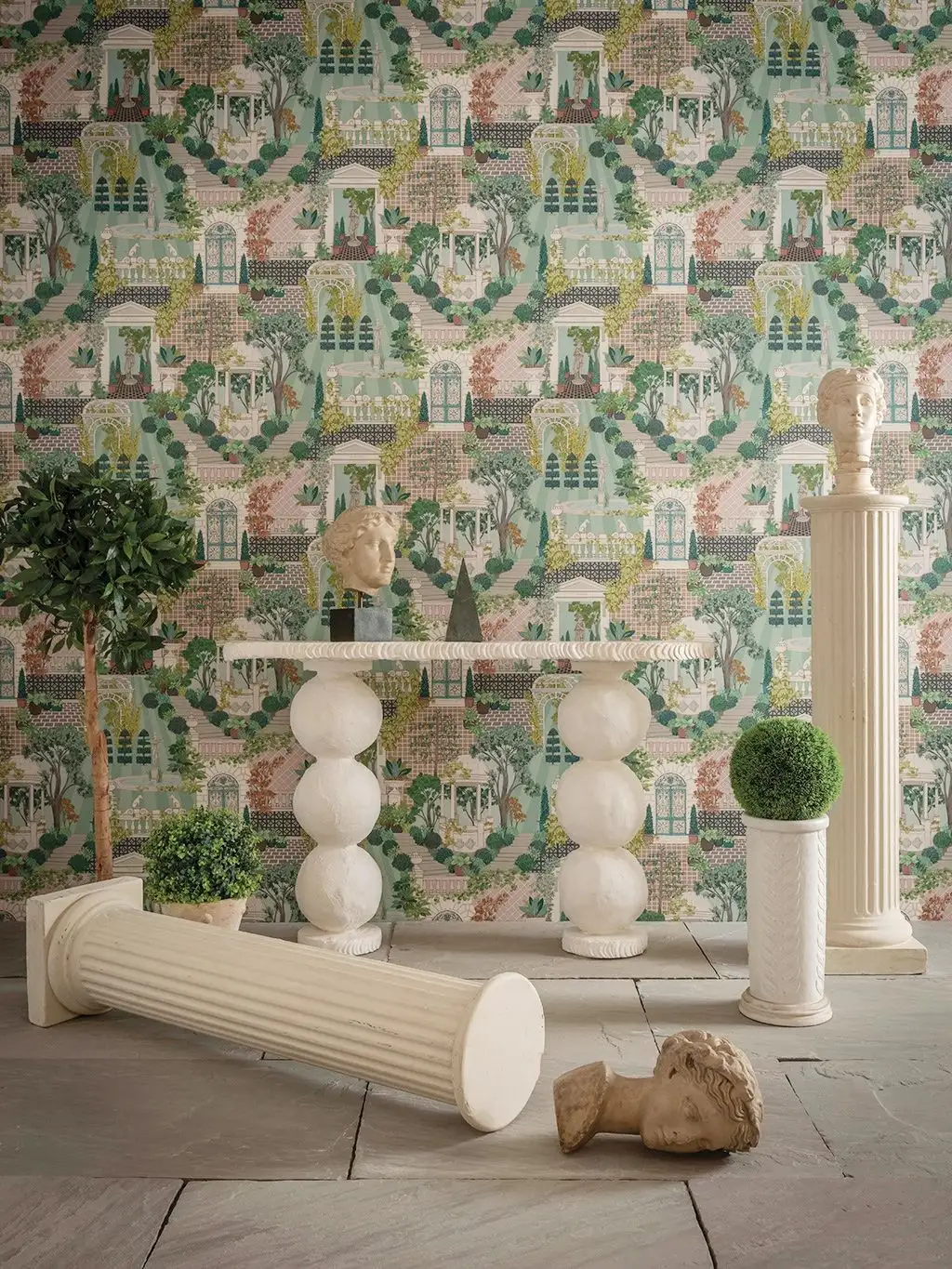 Follies, col. 1 - Blätter - Bäume - Landschaft - Multicolor - Osborne & Little