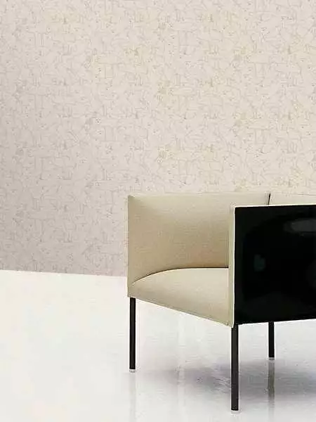 Storchennest, col. 1 - Figuren - Tapeten mit Vogelmotiven - Braun - Creme - Sabine Röhse