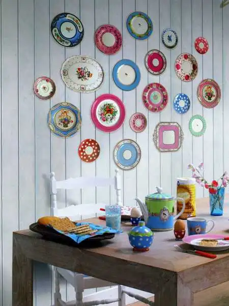 Sören - Teller - Blau - Grau - Multicolor - Pip Studio