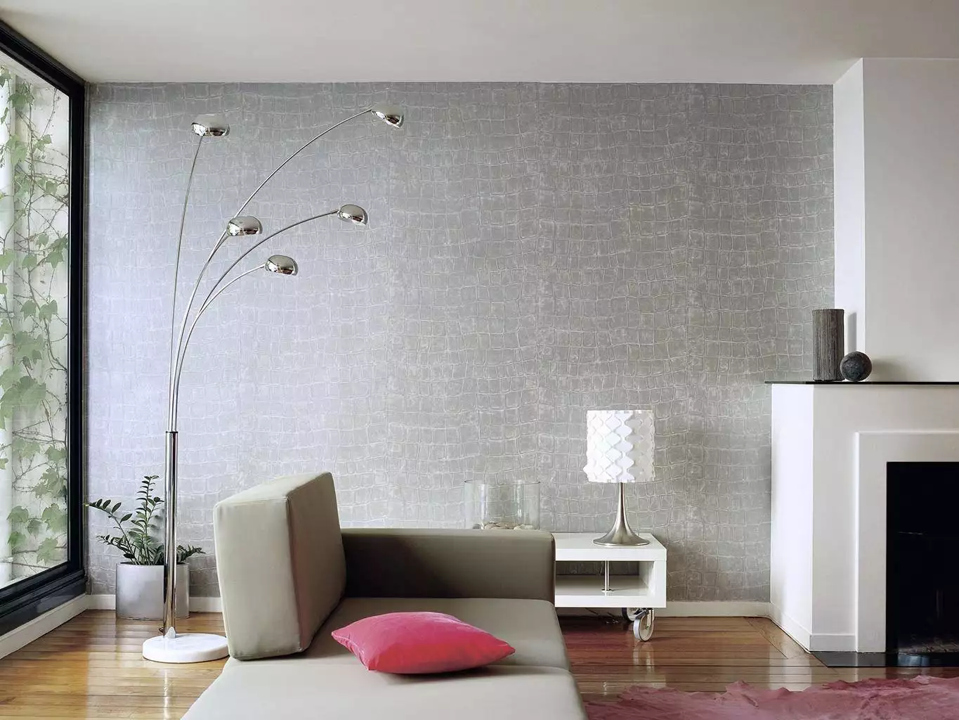 Big Croco, col. 04 - Leder - Tierhaut - Grau - Silber! - Èlitis