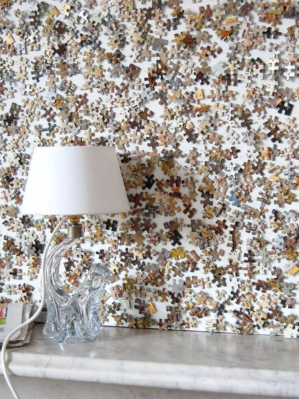 Jigsaw - Moderne Muster - Multicolor - Weiß - TRACY KENDALL