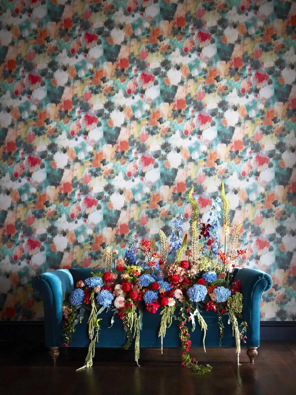 Exuberance, col.06 - Schemen/Silhouetten - Multicolor - Sanderson 