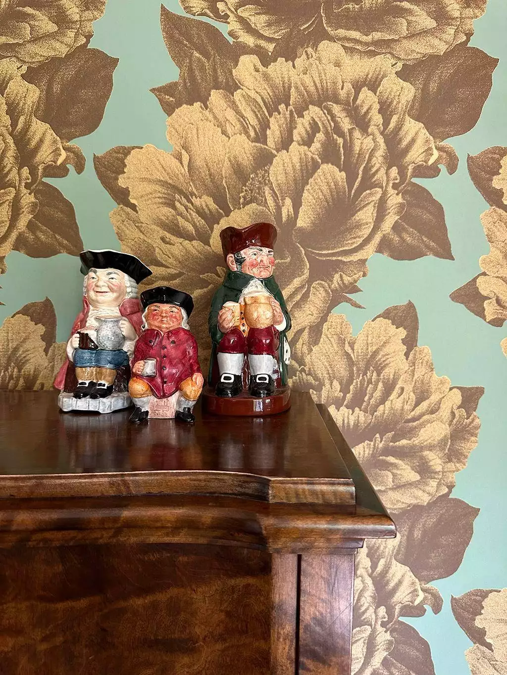 In Bloom - Blumen - Blätter - Florale Muster - Ranken - Braun - Creme - Türkis - Lisa Bengtsson