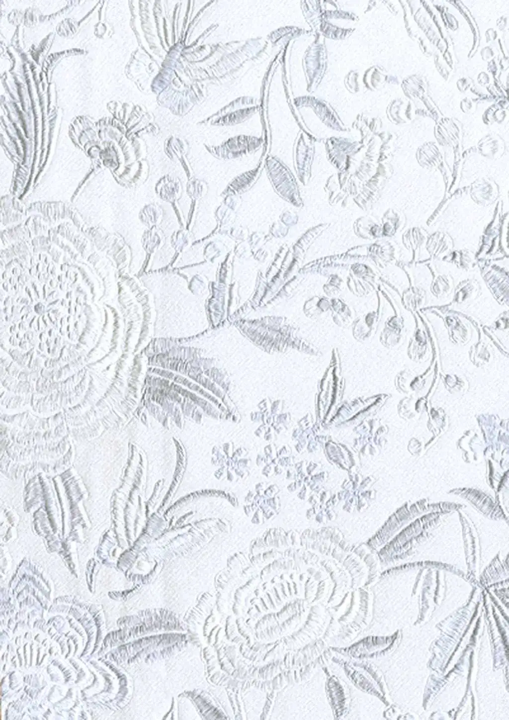 Oriental Garden, col. 2 - Blumen - Gewebe - Ranken - Stickerei - Multicolor - Schmitz