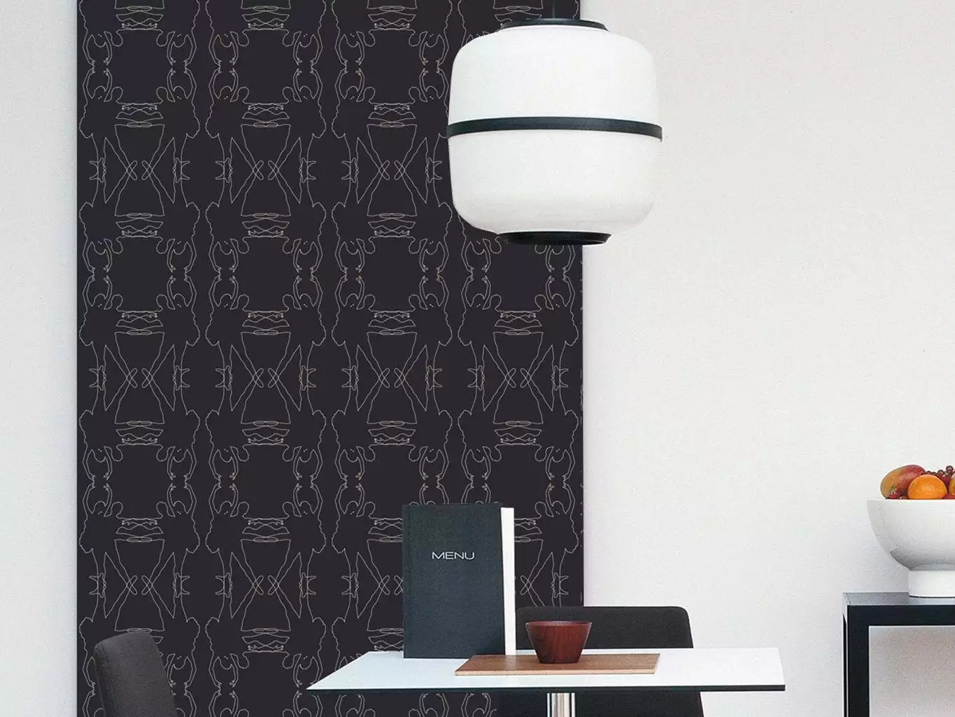 Panel Ballet Mirror - Figuren - Schwarz und Weiß - Sabine Röhse