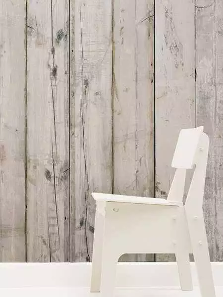 Scrapwood, col.07 - Holzdesign / Holzoptik - Holzdesign / Holzoptik: - Grau - Weiß - NLXL