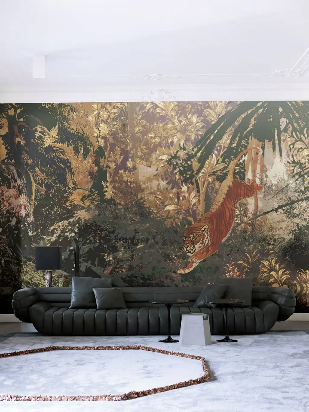 GOBELIN II, col. 1 - Landschaft - Tier Tapeten - Multicolor - Londonart