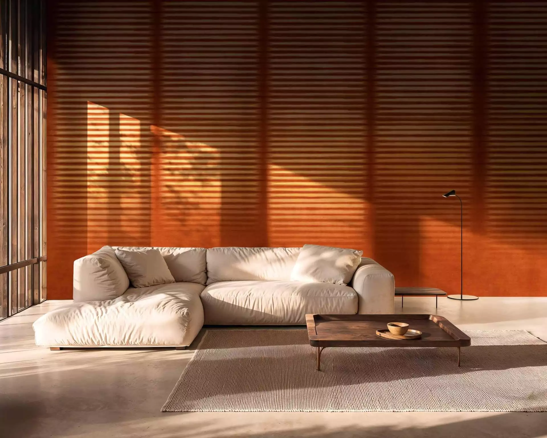 Hoshi, amber - Streifen - Beige - Orange - COORDONNÈ