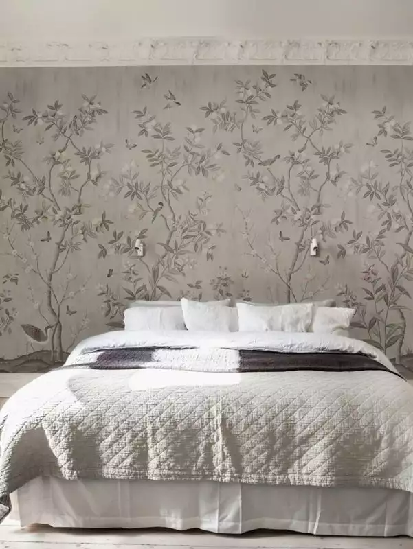 Chinoiserie chic, powder beige