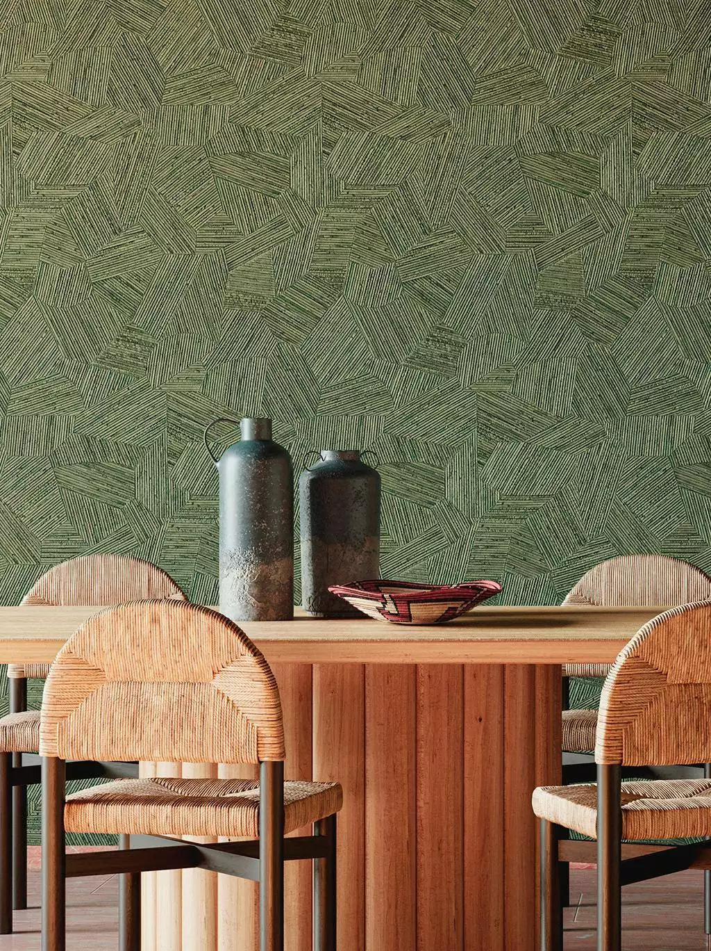 Lanai Mauna, col. 04 - Moderne Muster - Grün - ARTE