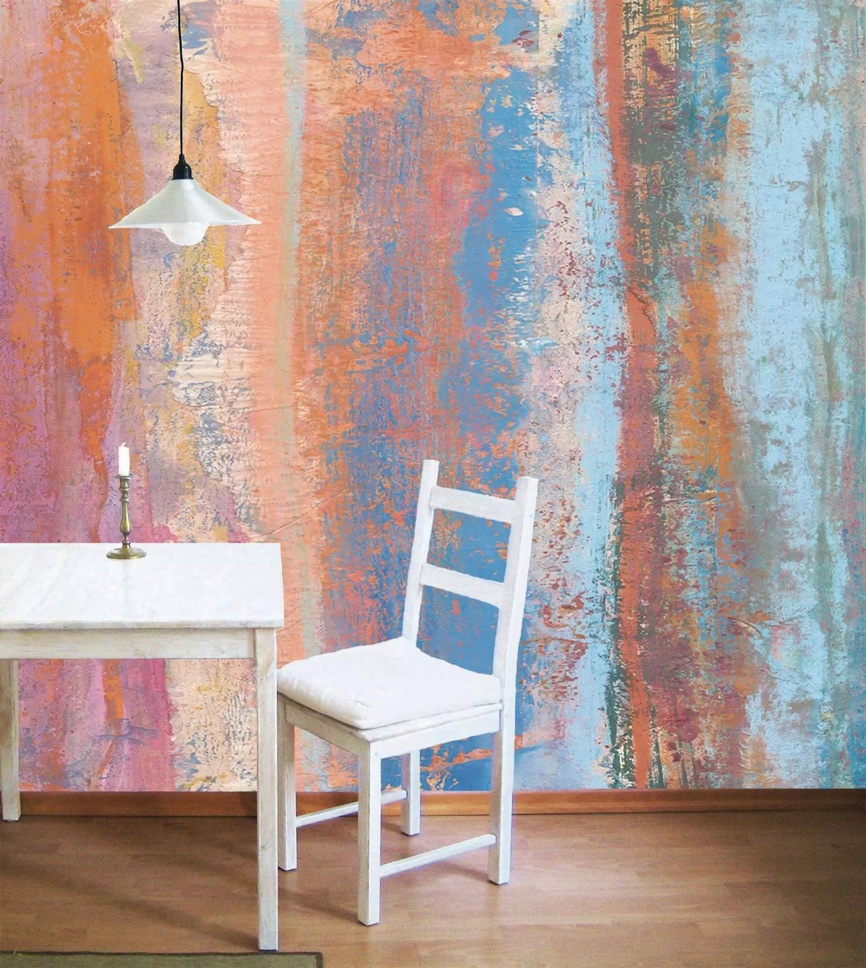 Morgentau vertikal - Farbverlauf - Patina - Multicolor - Luise & Otto