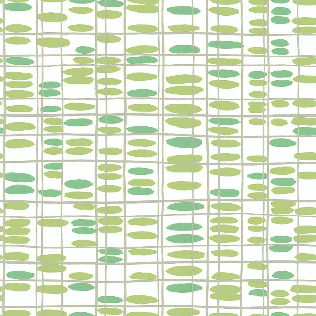 Saldo, col.07 - Quadrate/Rechtecke - Grau - Ocker - Weiß - Sanderson 