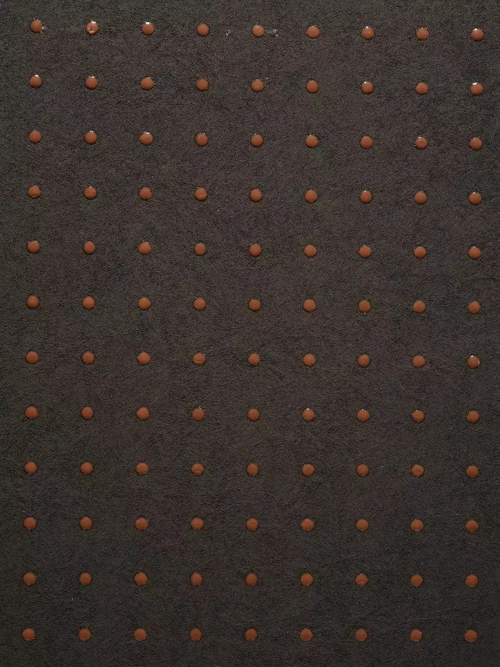 Dots, Deeply Dark Natural Umber - 31035 - Punkte Tapeten - Braun - Arte - Le Corbusier Wallcoverings