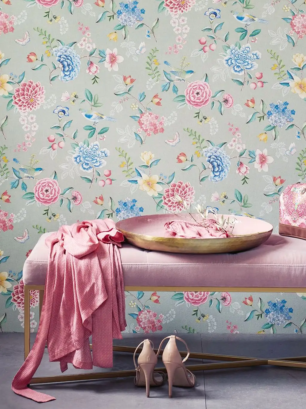 Goodevening, col. 3 - Blumen - Blätter - Multicolor - Pip Studio