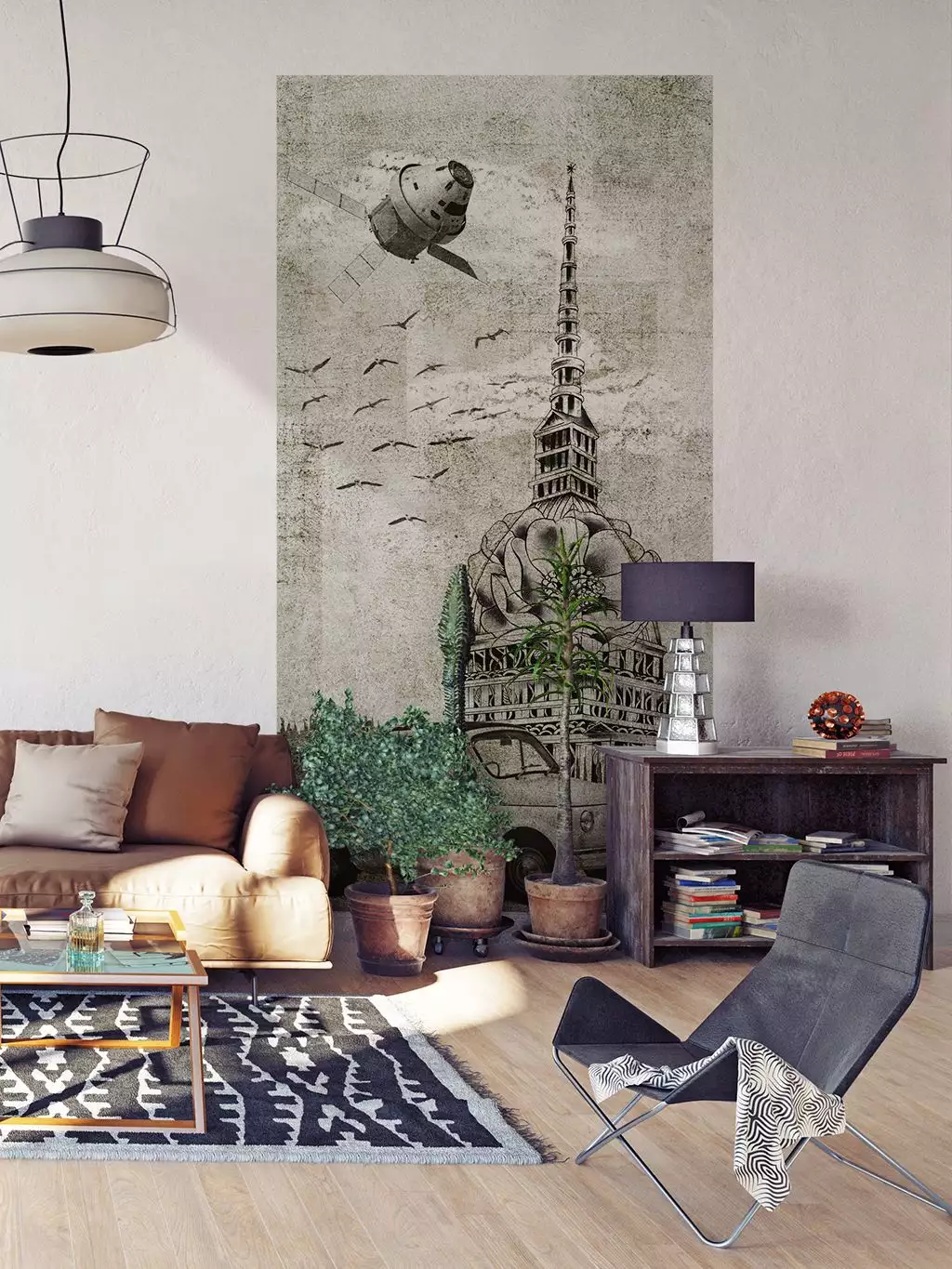 Torino Edition - Gebäude - Grau - Schwarz - Carlos